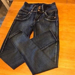 High waisted stretchy Jeans